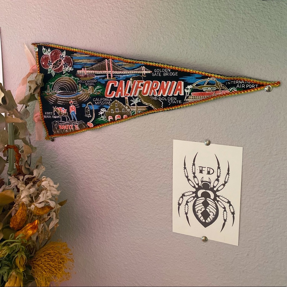 Vintage California Pennant